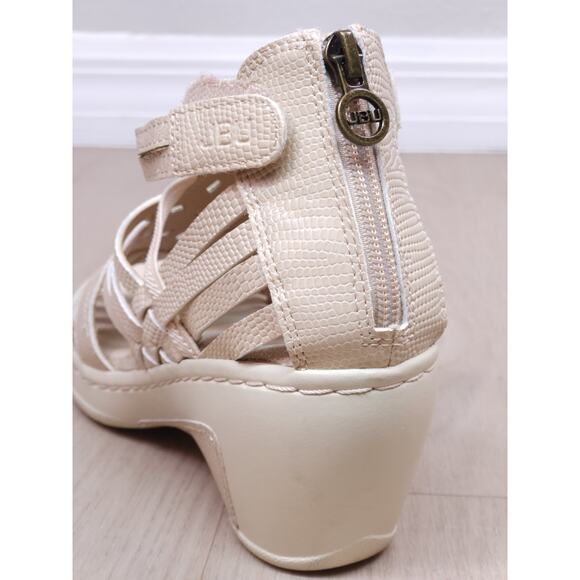 JBU by Jambu Women’s Sandals Size 7M Beige Comfort Memory Foam Slip-On - Picture 3 of 11